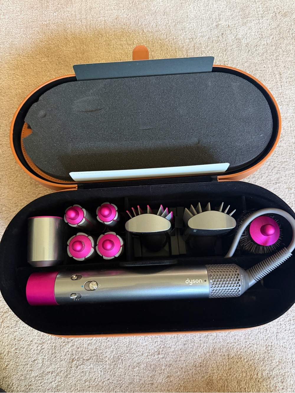Dyson Multi-Attachment Hair Styler in Pink and Silver